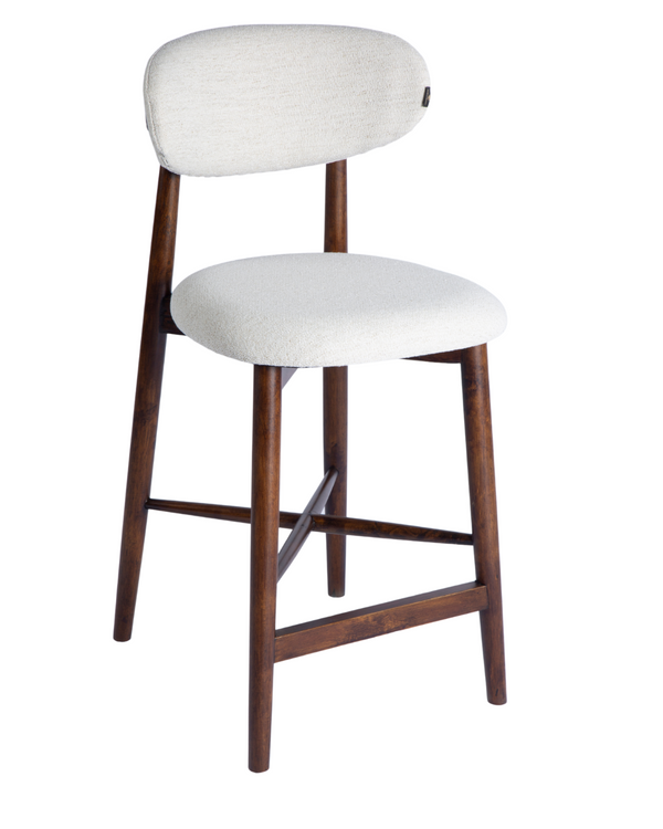 (pre-order) Arne Walnut Wood Barstool