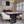 COMO BLACK AND BROWN MARBLE DINING TABLE 200CM