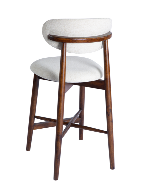 Arne Walnut Wood Barstool