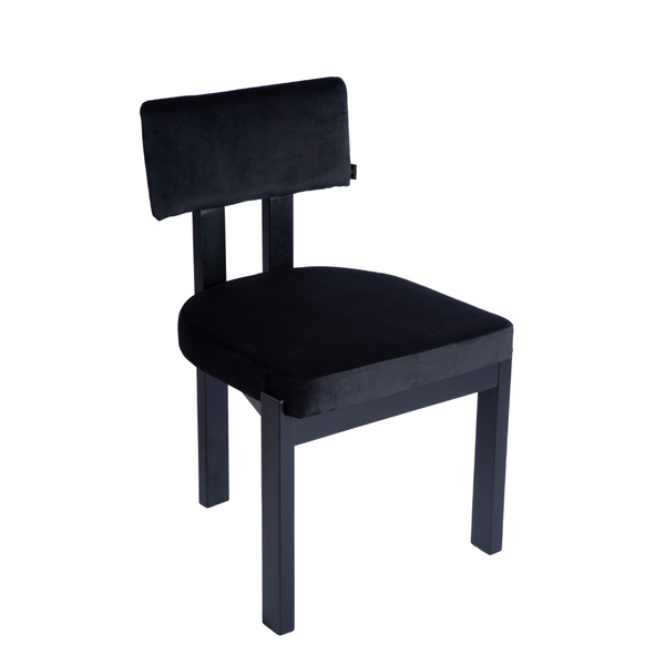 Anna Black Velvet Dining Chair