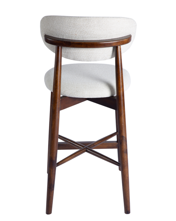 Arne Walnut Wood Barstool