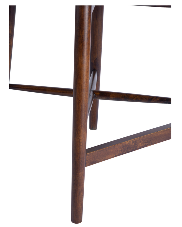 Arne Walnut Wood Barstool