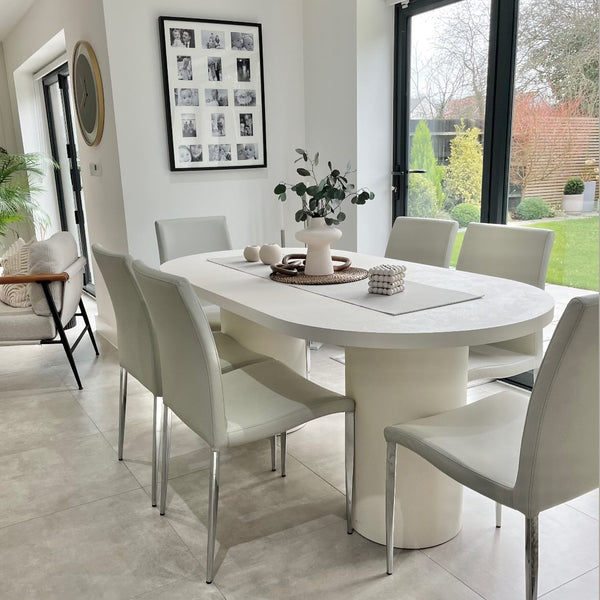 Cloud Micro Cement Dining Table