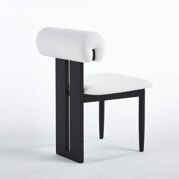 BOBA BOUCLE DINING CHAIR