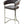 Perano Grey & Silver Velvet Barstool