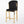 Enzo Black & Gold Velvet Barstool