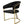 Perano Black & Gold Velvet Dining Chair