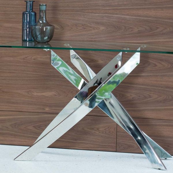 KALMA SILVER CONSOLE TABLE