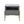 MALAGA GREY AND GOLD BEDSIDE TABLE