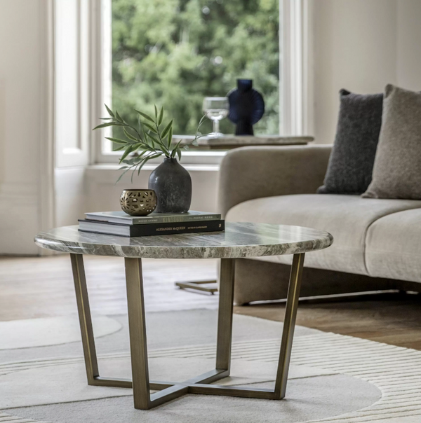 LUSSIO ROUND COFFEE TABLE