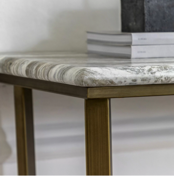 LUSSIO MARBLE CONSOLE TABLE