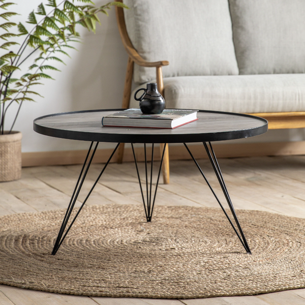TUFFIELD ROUND COFFEE TABLE