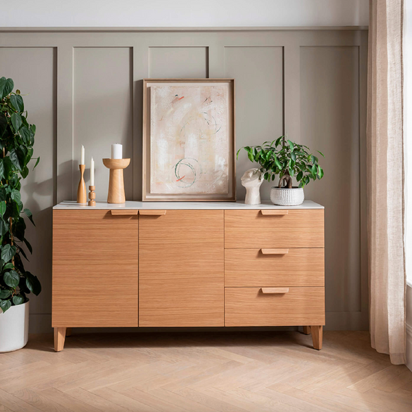 Ava Oak Sideboard