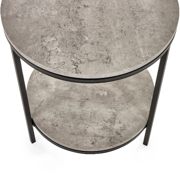 Austin Concrete Side Table Round