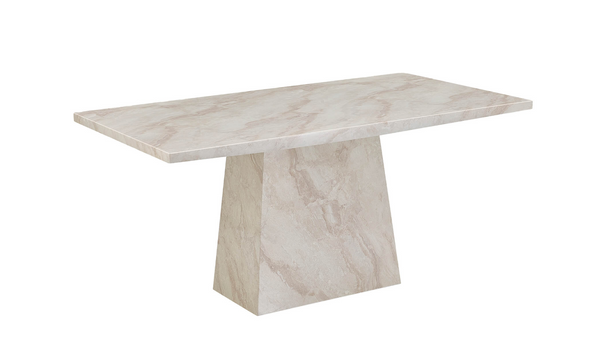 (pre-order) Arlo Taupe Marble Dining Table