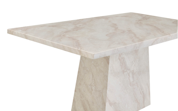 (pre-order) Arlo Taupe Marble Dining Table