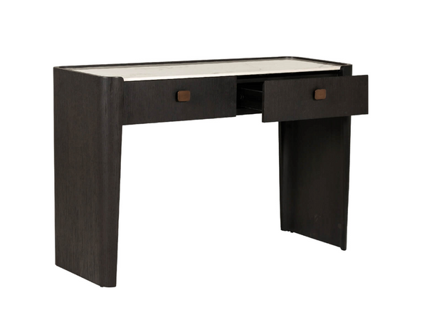 Royce 2 Drawer Dressing Table Ebony