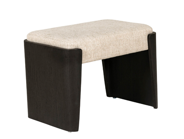 Royce Dressing Stool Ebony