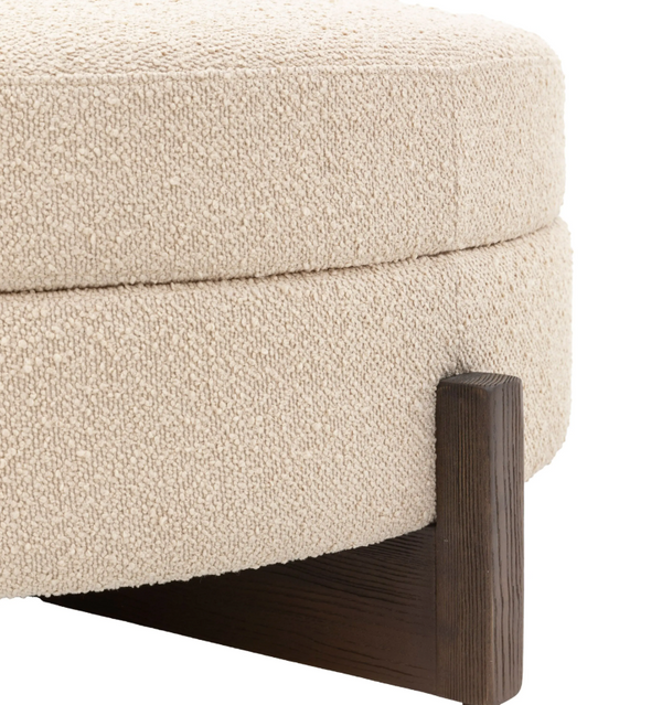 Carvela Cream Footstool