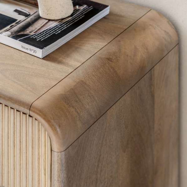 Alora 2 Drawer Console Table Mango Wood