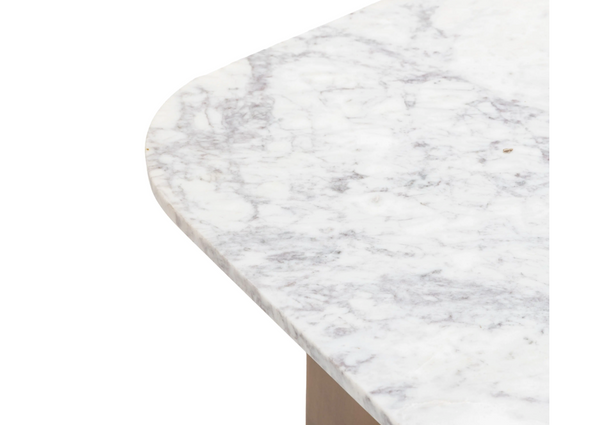 Solaro Gold Marble Coffee Table