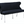 Lucia Black Velvet Lion Knocker Bench