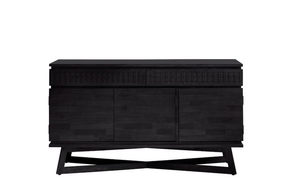 Boho Mango Wood 3 Door 2 Drawer Sideboard