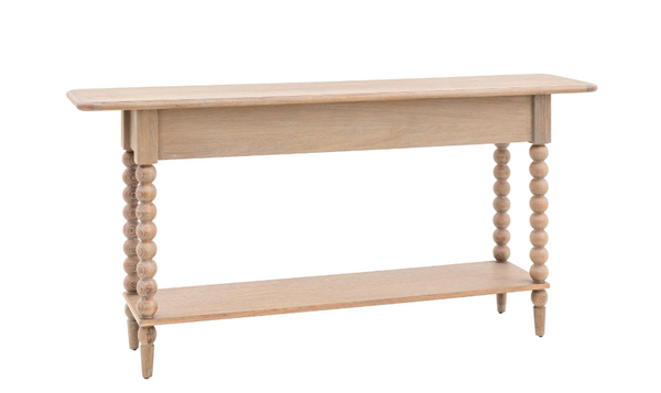 Arte Oak 2 Drawer Console Table