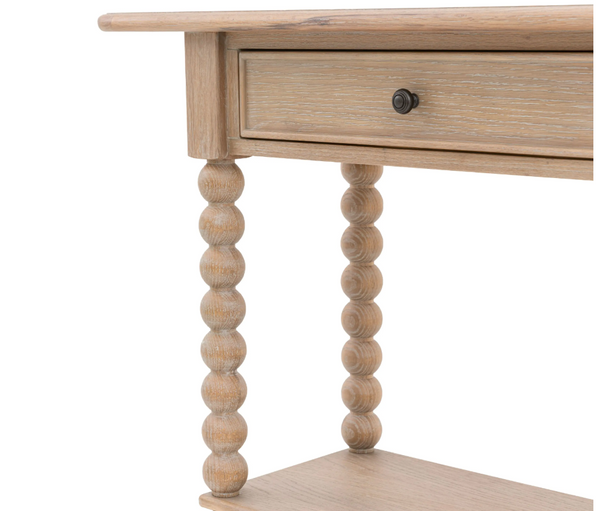 Arte Oak 2 Drawer Console Table