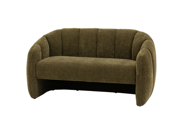 Estella 2 Seater Sofa Moss Green