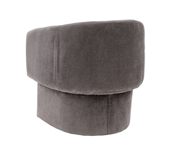 Ekso Grey Armchair & Footstool