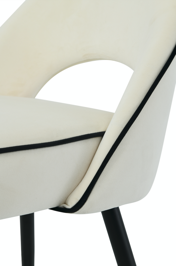 (pre-order) Mason Cream Velvet Barstool