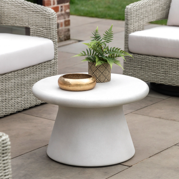 Paloma Concrete Round Coffee Table