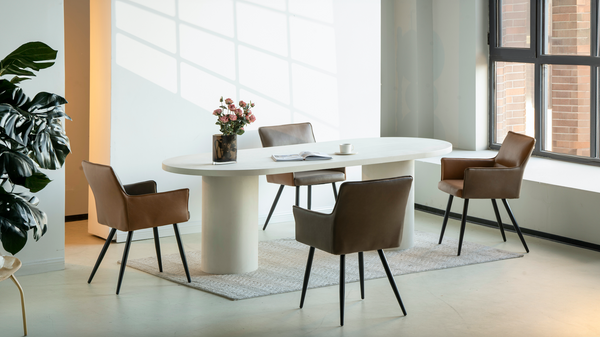 Cloud Micro Cement Dining Table