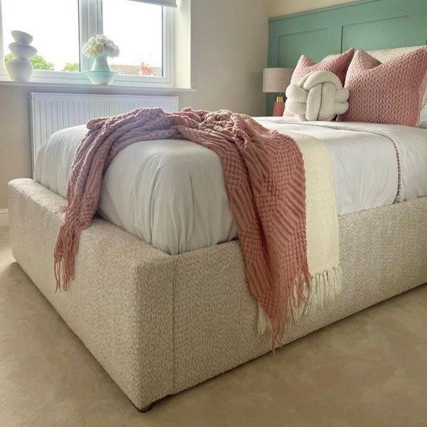 Louise Boucle Bed