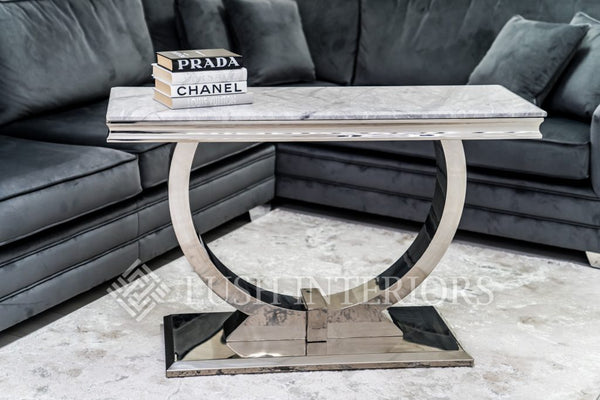 ARIANNA MARBLE CONSOLE TABLE